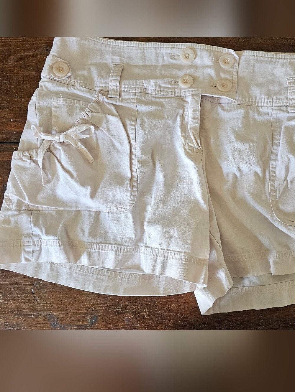 For The Republic Light Pink shorts with Draw String Pockets